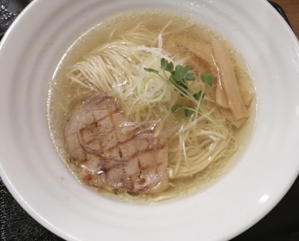 「芳醇鶏そば 塩」@麺屋 ふぅふぅ亭の写真