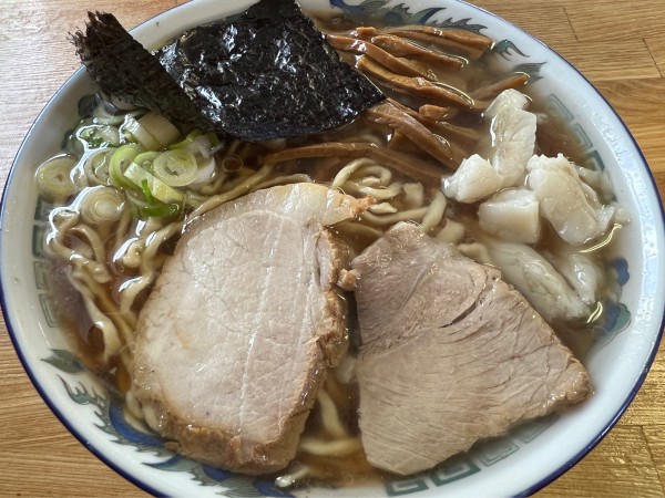 「中華そば 小盛  濃口油ぽく」@ケンちゃんラーメン 遊佐店の写真