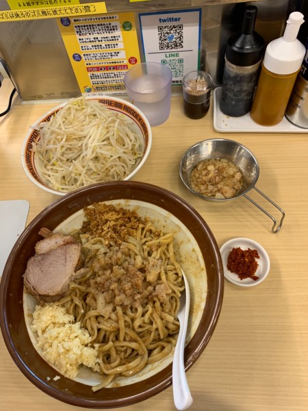 「味噌汁なし」@麺屋 顎で喰らえの写真