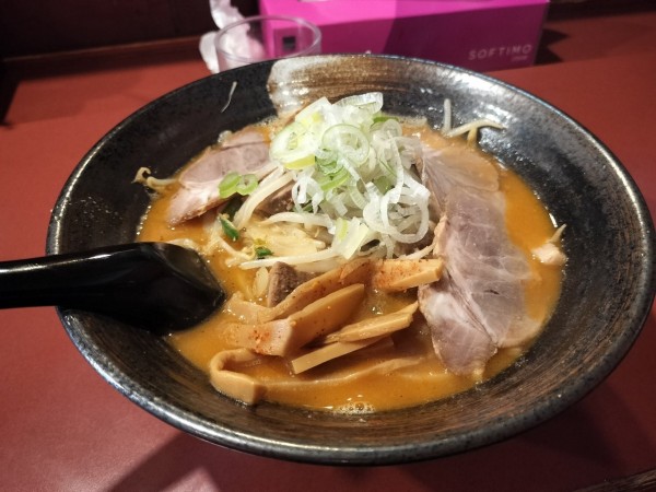 「味噌オロチョンチャーシュー」@北海道らーめん ひむろ 亀戸店の写真