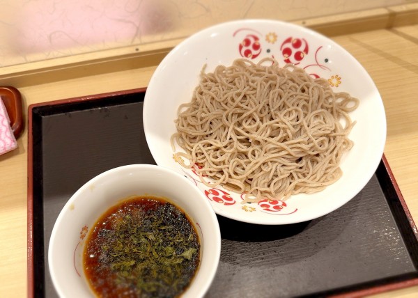 「海苔つけそば(540円)」@いろり庵きらく 駒込店の写真