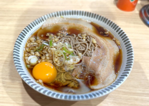 「肉玉そば(570円)」@豊しま 春日店の写真