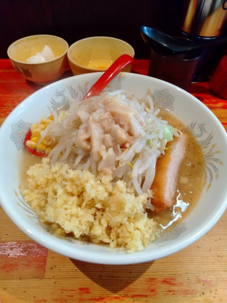 「ミニラーメン」@ラーメン二郎 会津若松駅前店の写真