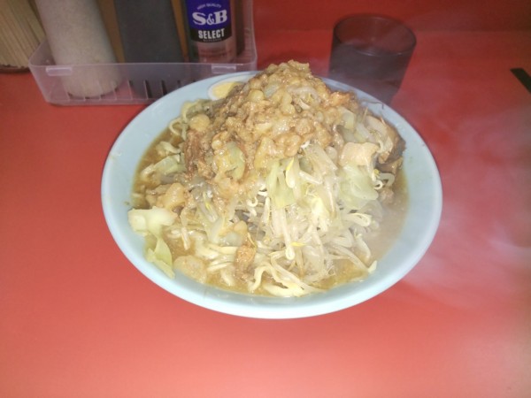 「味噌ラーメン　少なめ　1000」@ラーメン富士丸 東浦和店の写真