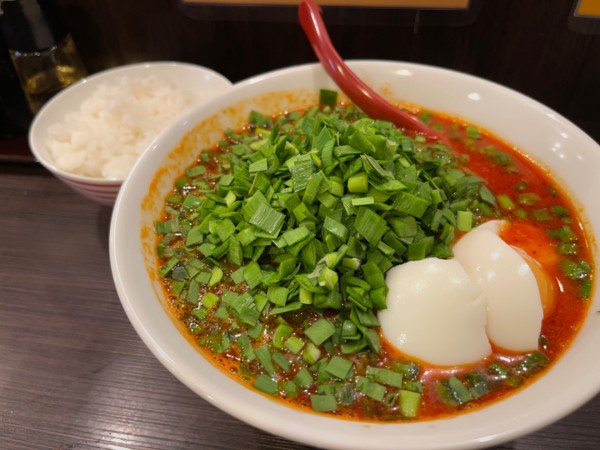 「勝浦式タンタン麺 3辛」@麺処 じもん 駒込店の写真
