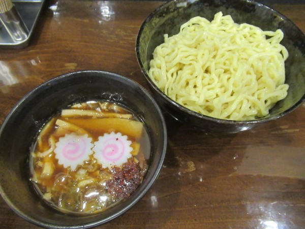 「辛いつけ麺（850円）」@中華そば まるあの写真