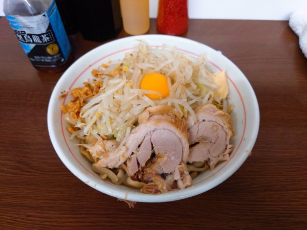 「小ラーメン(汁なし)」@ラーメン二郎 横浜関内店の写真