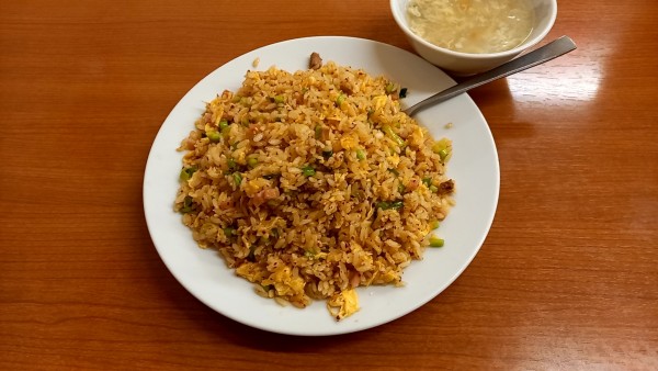 「ミニニンニク唐辛子入り炒飯」@台湾料理 福来順の写真