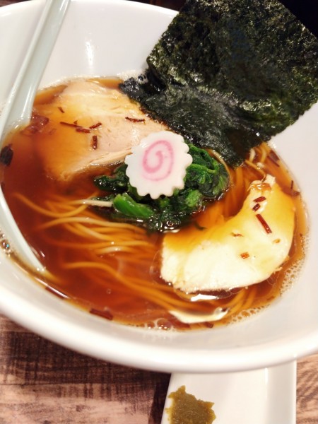 「極！煮干ししょうゆ」@らーめん そよ風の写真