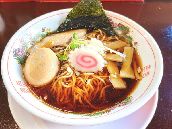 「味玉ラーメン（700円）」@中華そば 鈴乃家 土浦店の写真