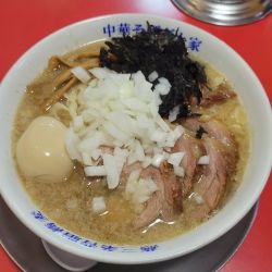 背脂煮干し中華そば