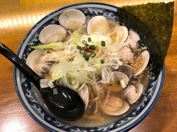 「活はまぐりラーメン」@和風楽麺 四代目 ひのでや 大宮店の写真