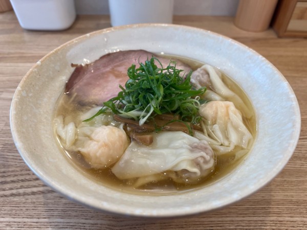 「肉・海老ワンタン麺（白）」@DURAMENTEIの写真