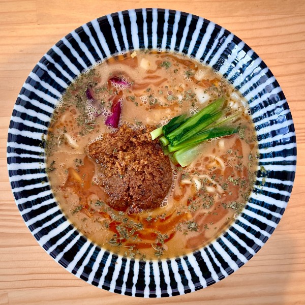 「キーマカレー担々麺（1,000円）」@とあるの写真