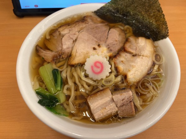 「大盛醤油ラーメン　780円」@麺屋 なが盛の写真