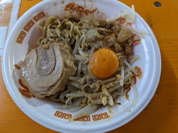 「【茨城豚そば特龍】豚まぜそば」@大つけ麺博 Presents 日本ラーメン大百科の写真