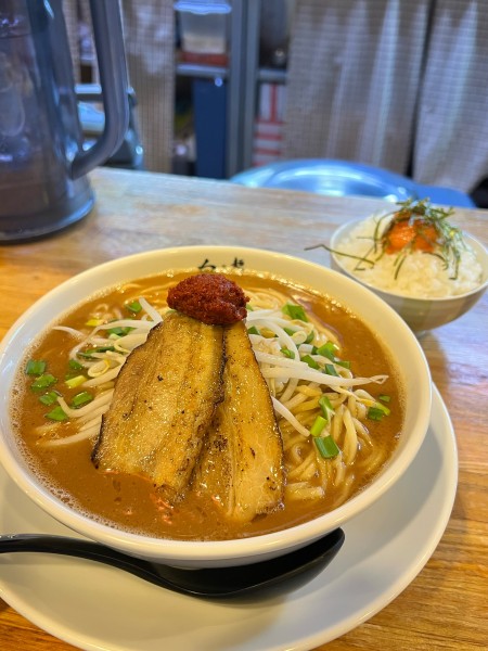 「豚骨味噌ラーメン」@二代目 白神の写真