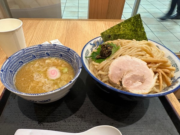 「生七味つけ麺大盛り　1040円」@舎鈴 田町駅前店の写真