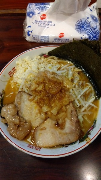 「カレー豚骨ラーメン」@加藤商店の写真