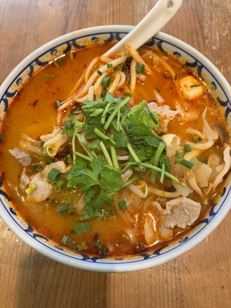 「トムヤムらーめん　850円」@サワディの写真