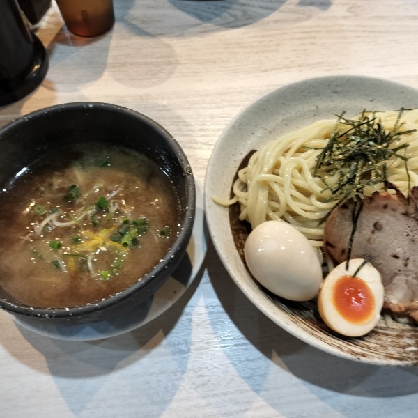 「味玉つけ麺　こってり」@麺屋 青山 酒々井店の写真