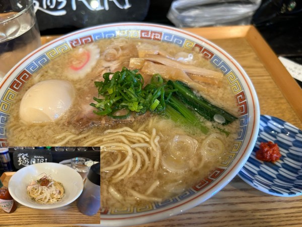「【限定】コテコテ中華そば950円、トムヤム玉300円」@麺's キッチン RIRIの写真