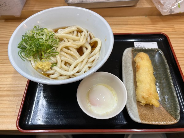 「【限定】鯛ちくわ温玉ぶっかけ」@甚三 新橋2号店の写真
