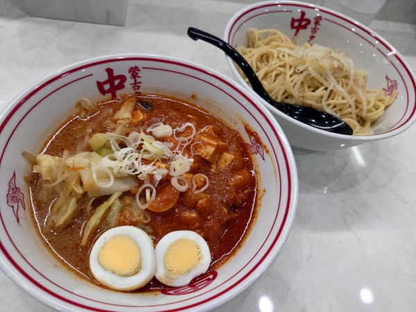 「冷し五目蒙古タンメン(970円)」@蒙古タンメン 中本  久喜店の写真