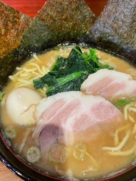 「ラーメン中盛」@横浜家系ラーメン 大将家の写真
