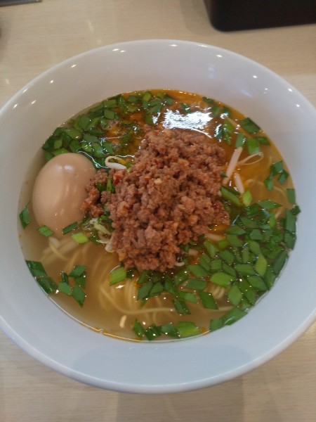 「塩台湾(味玉付き)」@麺屋 志縁の写真