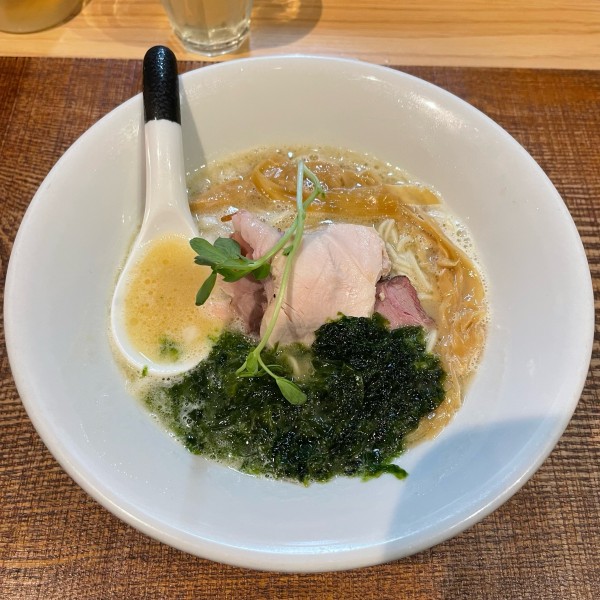 「深み海苔+山葵とクリーミィソース  ￥1000+￥360」@芛堂寺の写真