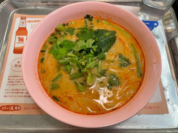 「トムヤムラーメン　￥８２０」@東桜パクチー 金山店の写真