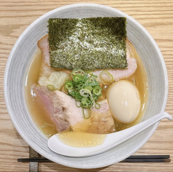 「特製中華そば塩」@りんどうの写真