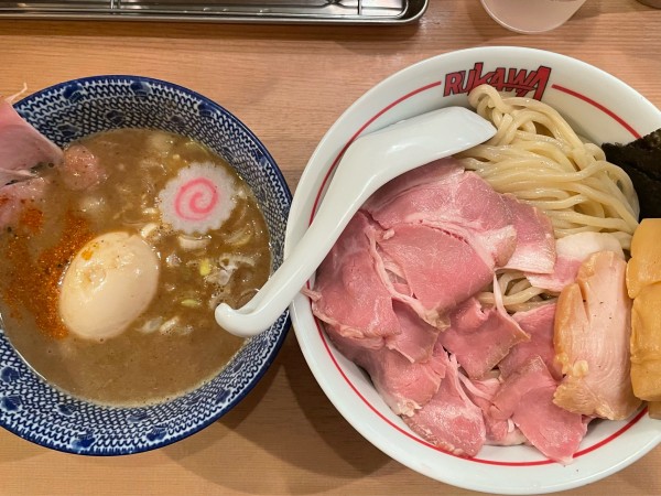 「特 濃厚つけ麺、大盛」@中華そば 流川の写真