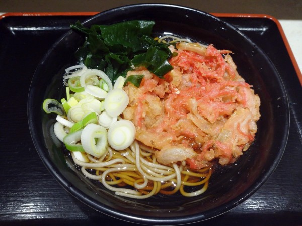「紅生姜天そば（540円）」@名代 富士そば 川崎西口店の写真