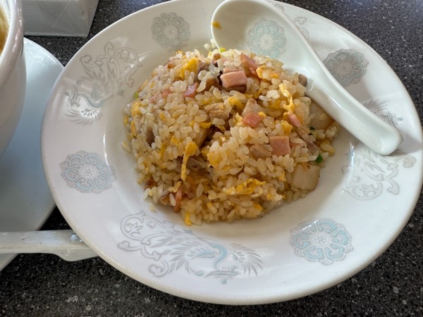 「半チャーハン350円」@優華の写真
