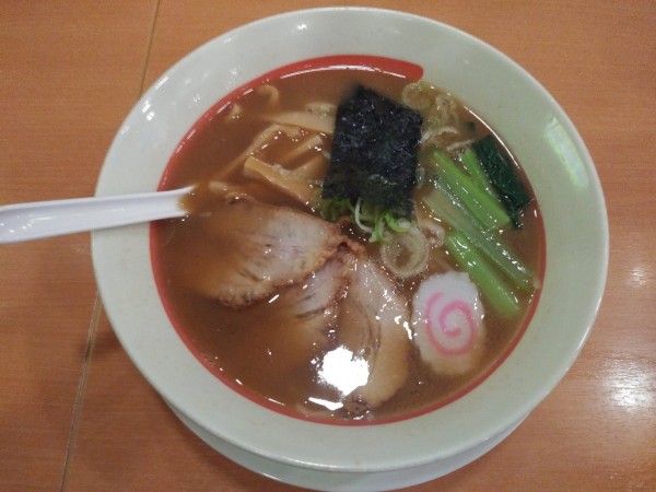 「煮干しラーメン　690円」@幸楽苑 喜多方店の写真