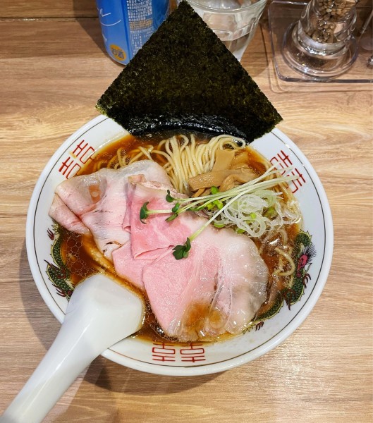 「開店限定中華そば(醤油)」@麺庵 利休の写真