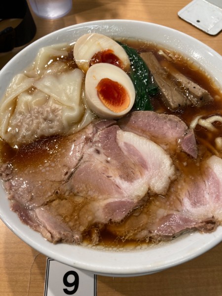 「特性中華そば、醤油」@中華そば 千乃鶏の写真