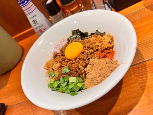 「【ゲリラ限定】台湾まぜそば」@麺屋 真心の写真