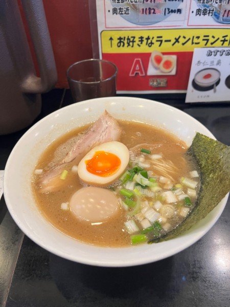 「味玉左近」@麺将 武士の写真