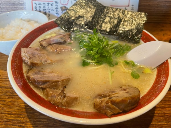 「チャーシュー生姜そば」@鮎ラーメン 二子玉川店の写真