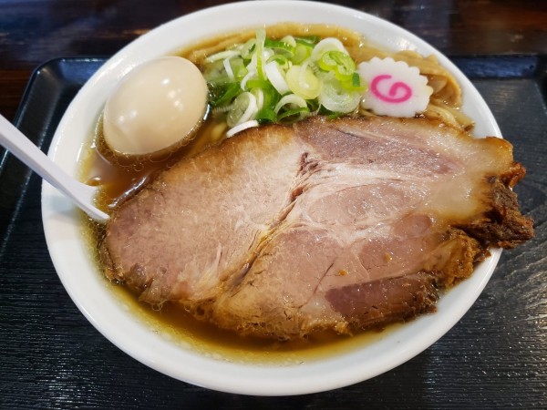 「中華そば　並+味玉」@二代目高橋商店の写真