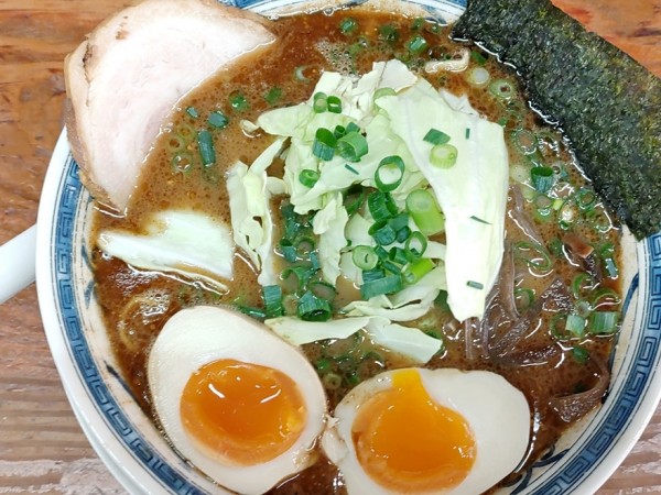 「あばれんぼらーめん＋味付けたまご」@博多らあめん うりんぼの写真