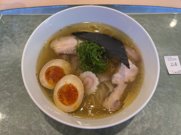「上塩らぁ麺」@らぁ麺 花萌葱の写真