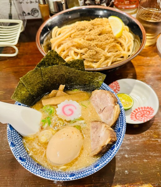 「スペシャルつけ麺【1290円】」@つけ麺 紅葉の写真