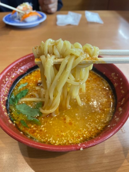 「胡麻香る担々麺　￥４９０」@くら寿司 名古屋有松店の写真