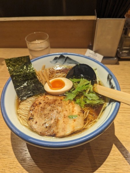 「醤油ラーメン」@AFURI 恵比寿の写真