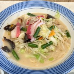 長崎ちゃんぽん麺少なめ670円他