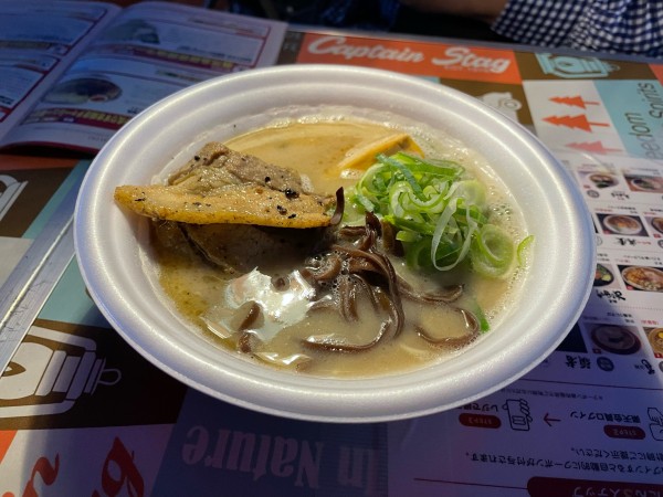 「【麺屋たいそん】濃厚博多豚骨炙り肉乗せラーメン」@東京ラーメンフェスタ2023の写真